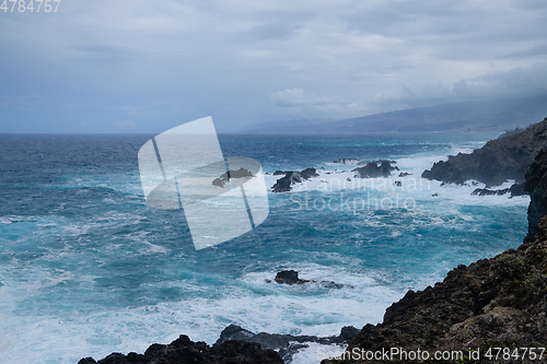 Image of natural swimming pools on Tenerife island