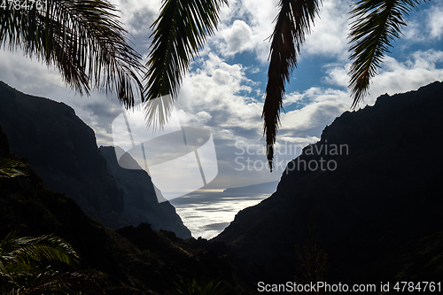 Image of view on ocean from Masca village