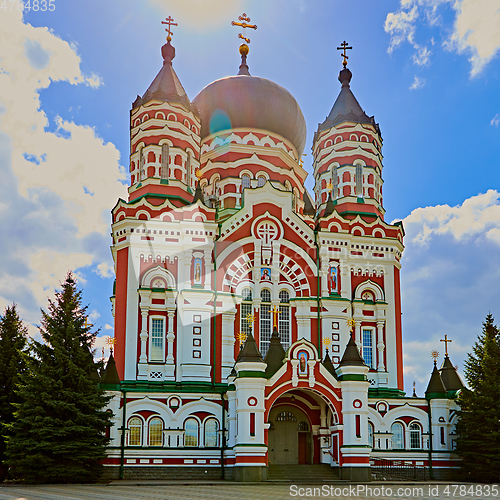 Image of The Cathedral of St. Pantaleon in Kyiv. Ukraine