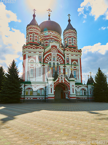 Image of The Cathedral of St. Pantaleon in Kyiv. Ukraine