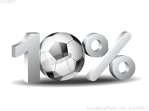 Image of Ten percent discount icon