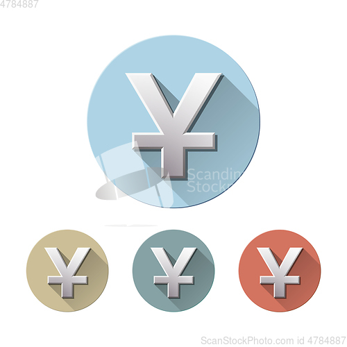 Image of Yuan currency symbol