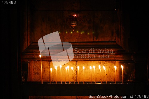 Image of Jesus' grave