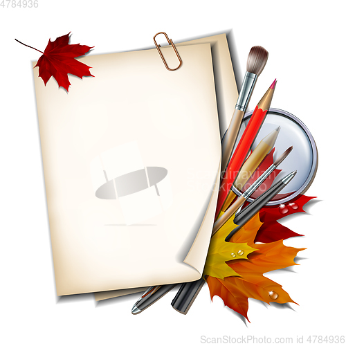 Image of Welcome back to school background.