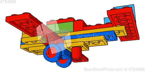 Image of An item for playing vector or color illustration