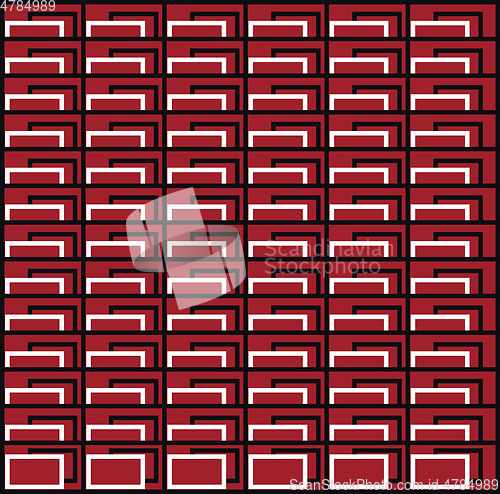 Image of Abstract red texture vector illustration on white background