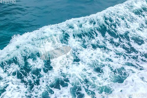 Image of ocean waves scenery background