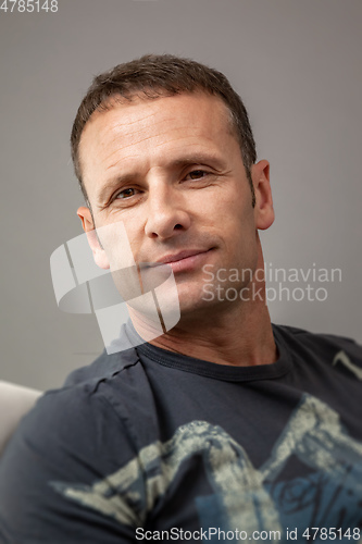Image of handsome muscle man