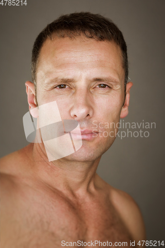 Image of handsome man portrait