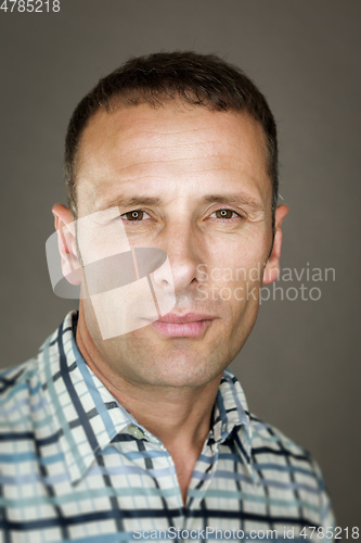 Image of handsome man portrait