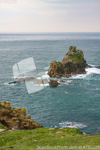 Image of cornwall rough coast