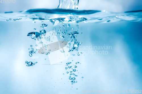 Image of water air bubbles background