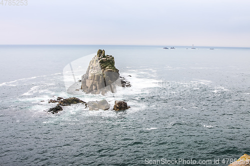 Image of cornwall rough coast