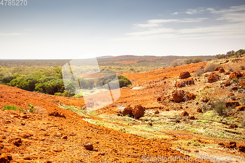 Image of landscape scenery of the Australia outback