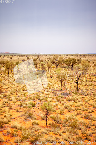 Image of landscape scenery of the Australia outback