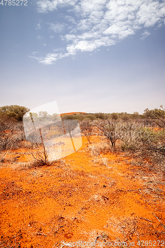 Image of landscape scenery of the Australia outback