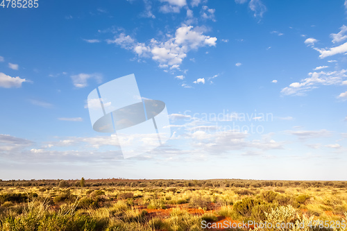 Image of landscape scenery of the Australia outback