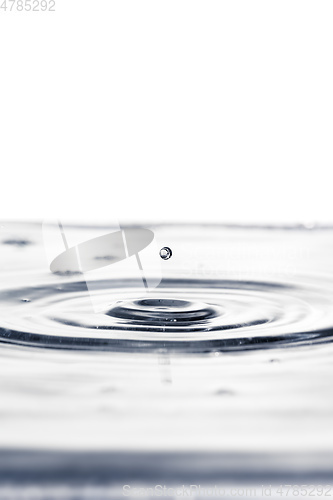 Image of water drop background