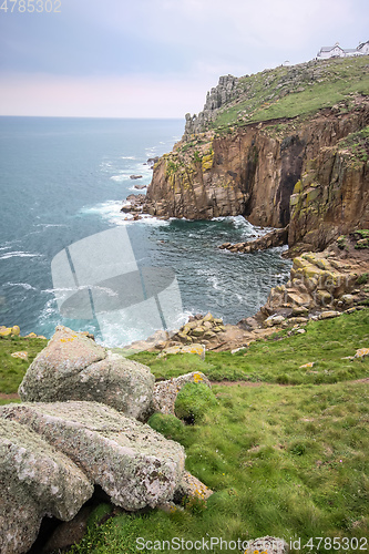 Image of cornwall rough coast