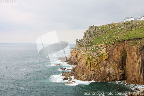 Image of cornwall rough coast