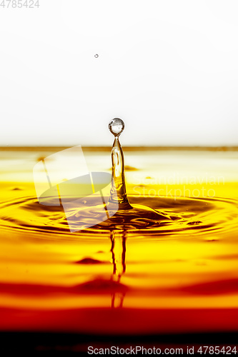 Image of water drop background