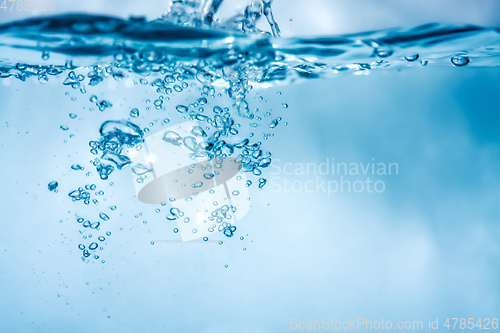 Image of water air bubbles background