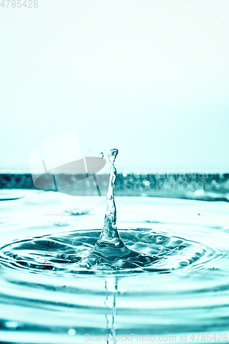 Image of water drop background