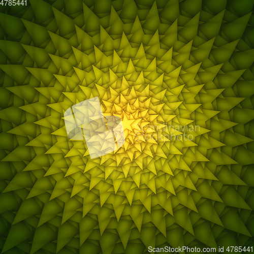 Image of green yellow stars abstract background
