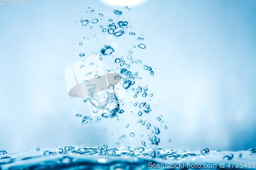 Image of water air bubbles background