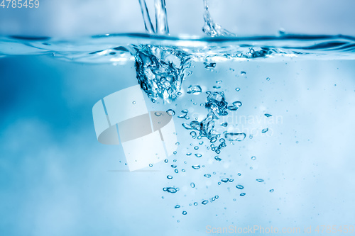 Image of water air bubbles background