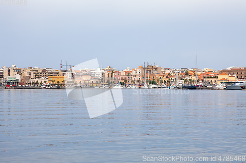 Image of view to Milazzo Sicily Italy