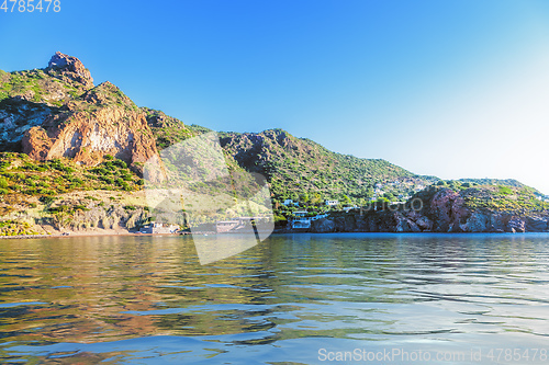 Image of Lipari Islands coast