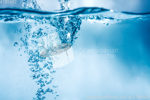 Image of water air bubbles background