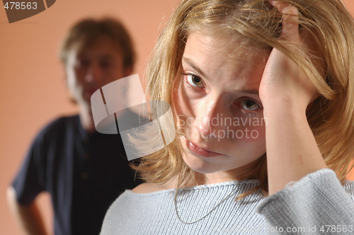 Image of Sad woman