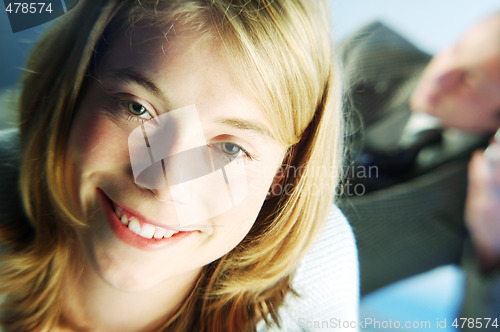 Image of Smiling girl