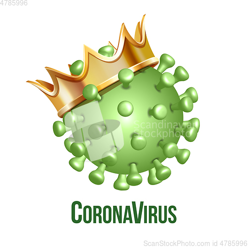 Image of Coronavirus icon, 2019-nCov novel coronavirus concept sign