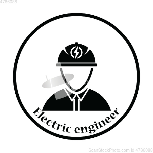 Image of Electric engineer icon