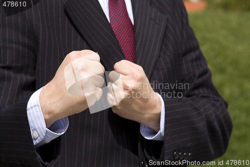 Image of Angry businessman