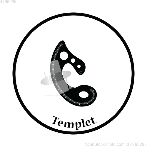 Image of Tailor templet icon