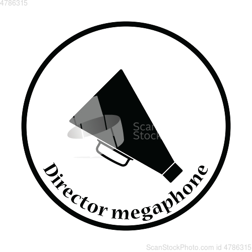 Image of Director megaphone icon