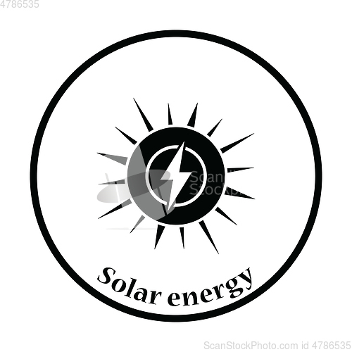 Image of Solar energy icon