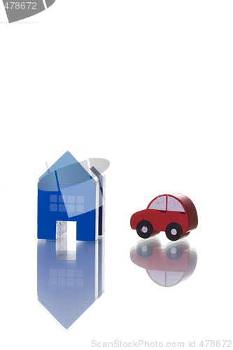 Image of House and Car