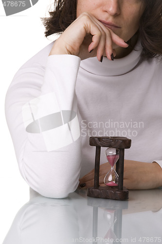 Image of Woman waiting