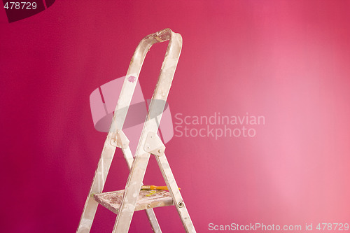 Image of construction ladder