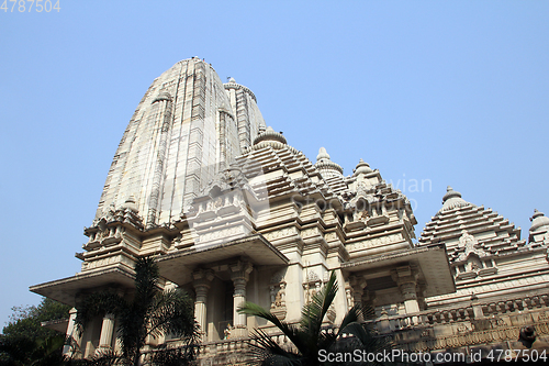 Image of Birla Mandir (Hindu Temple) in Kolkata, West Bengal, India 