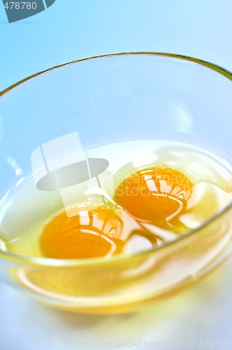 Image of Eggs in a bowl