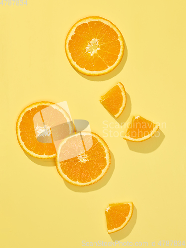 Image of fresh orange slices