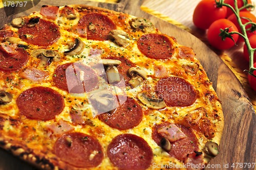 Image of Pepperoni pizza