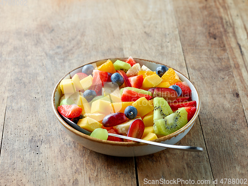 Image of bowl of fresh fruit salad