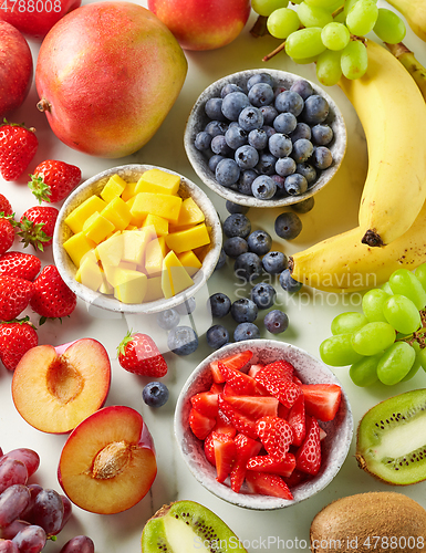 Image of fresh fruit and berries